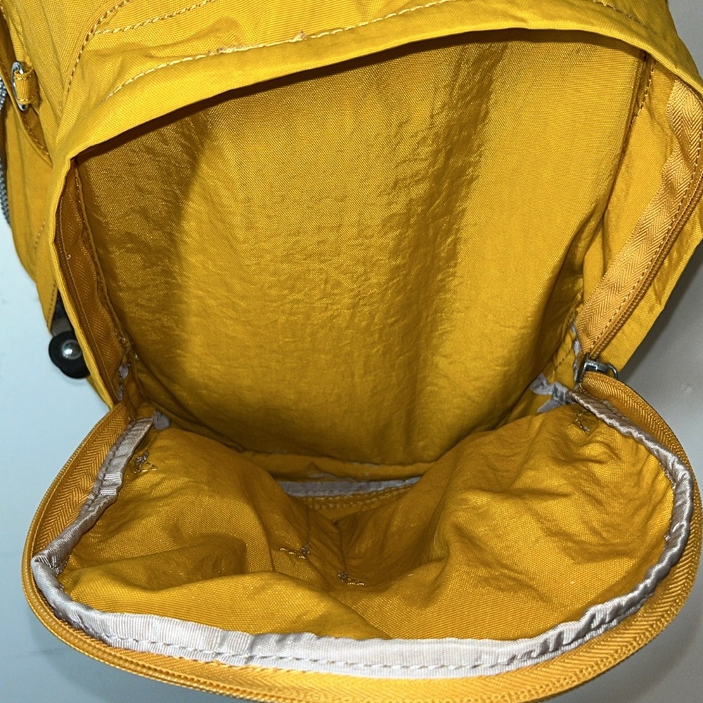 Kipling Gold Backpack Durable Everyday Style - image 8